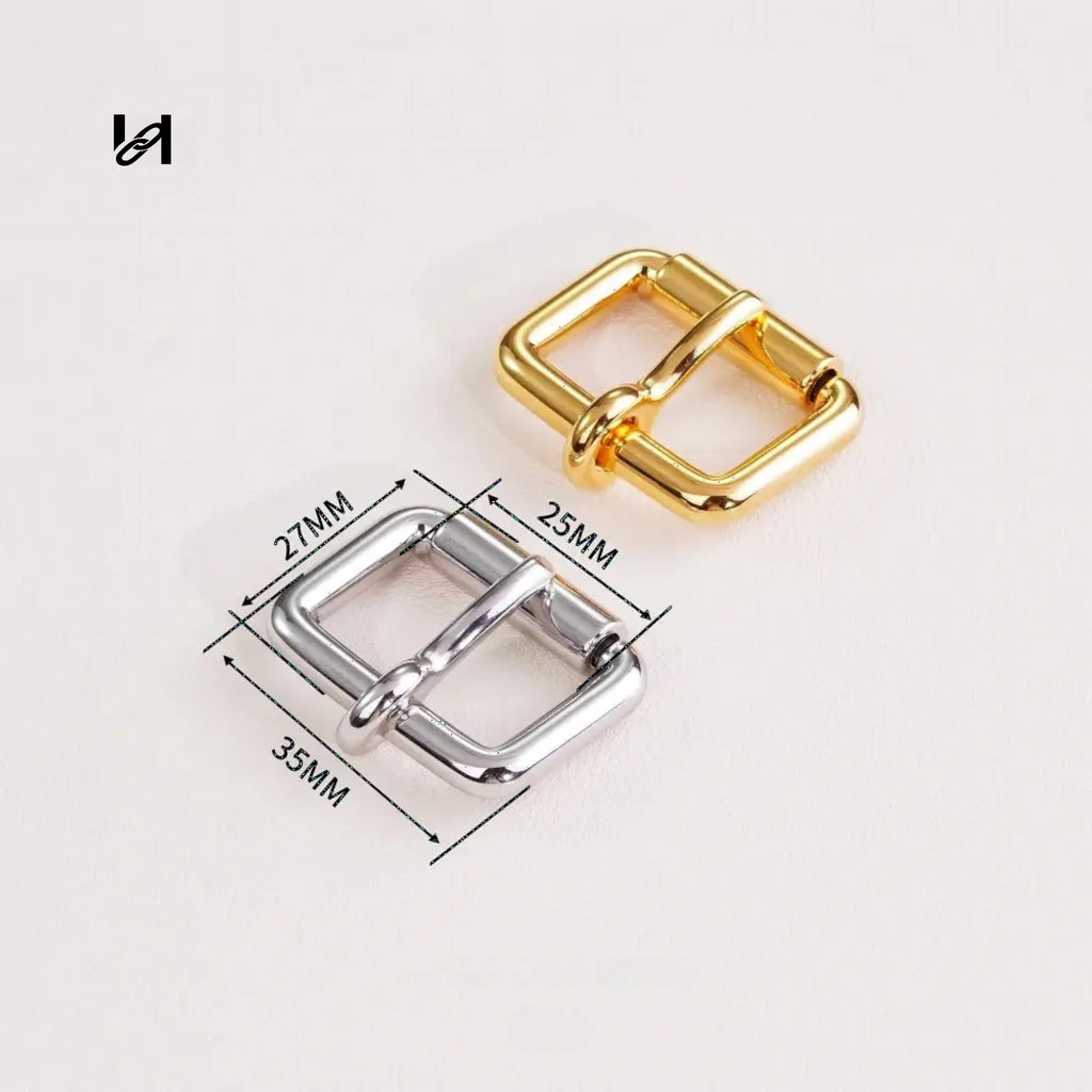 Stainless Steel Roller Buckle - 25mm-1pcs / Silver