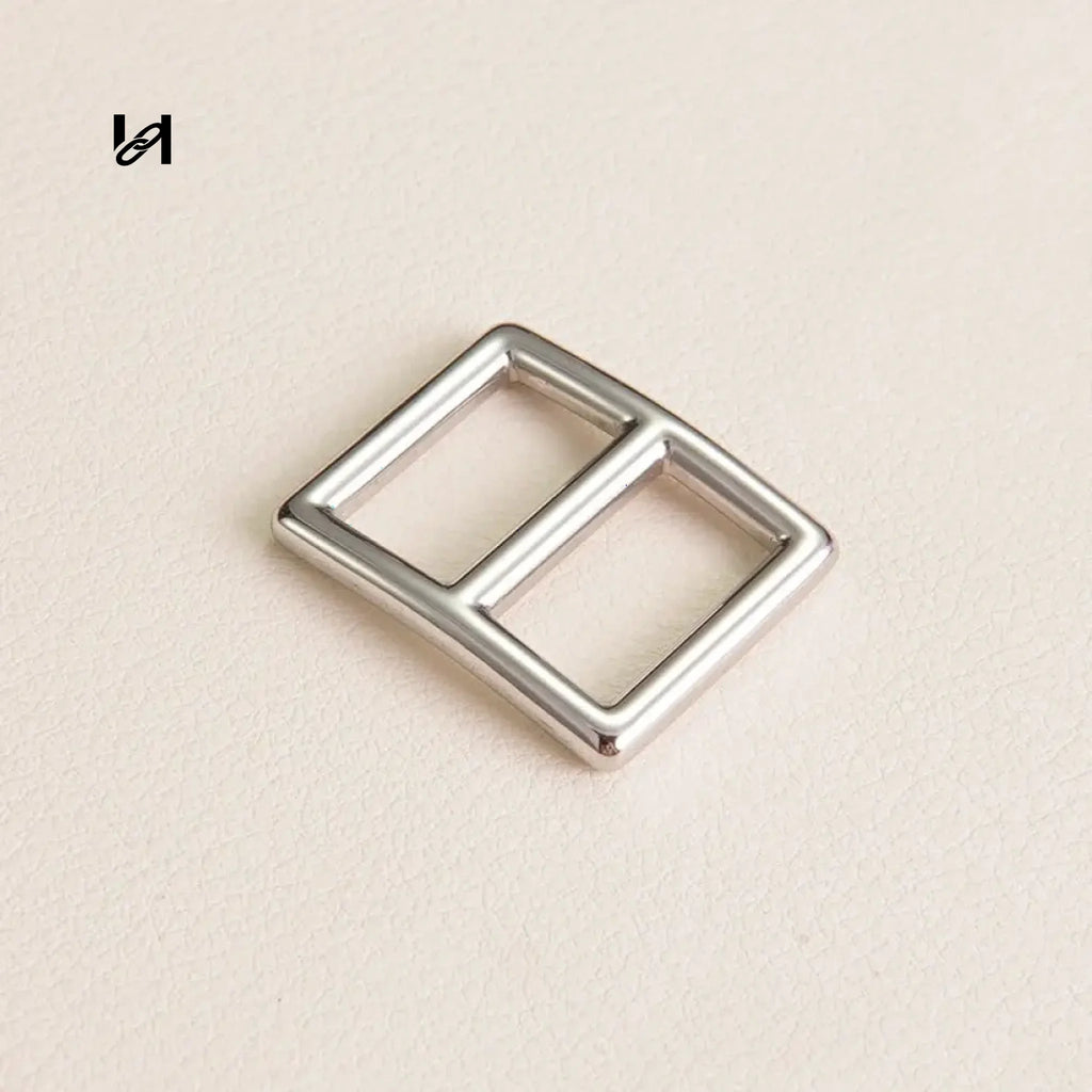 Stainless Steel Roller Buckle and Square ring - Roller buckle / Silver - hardware