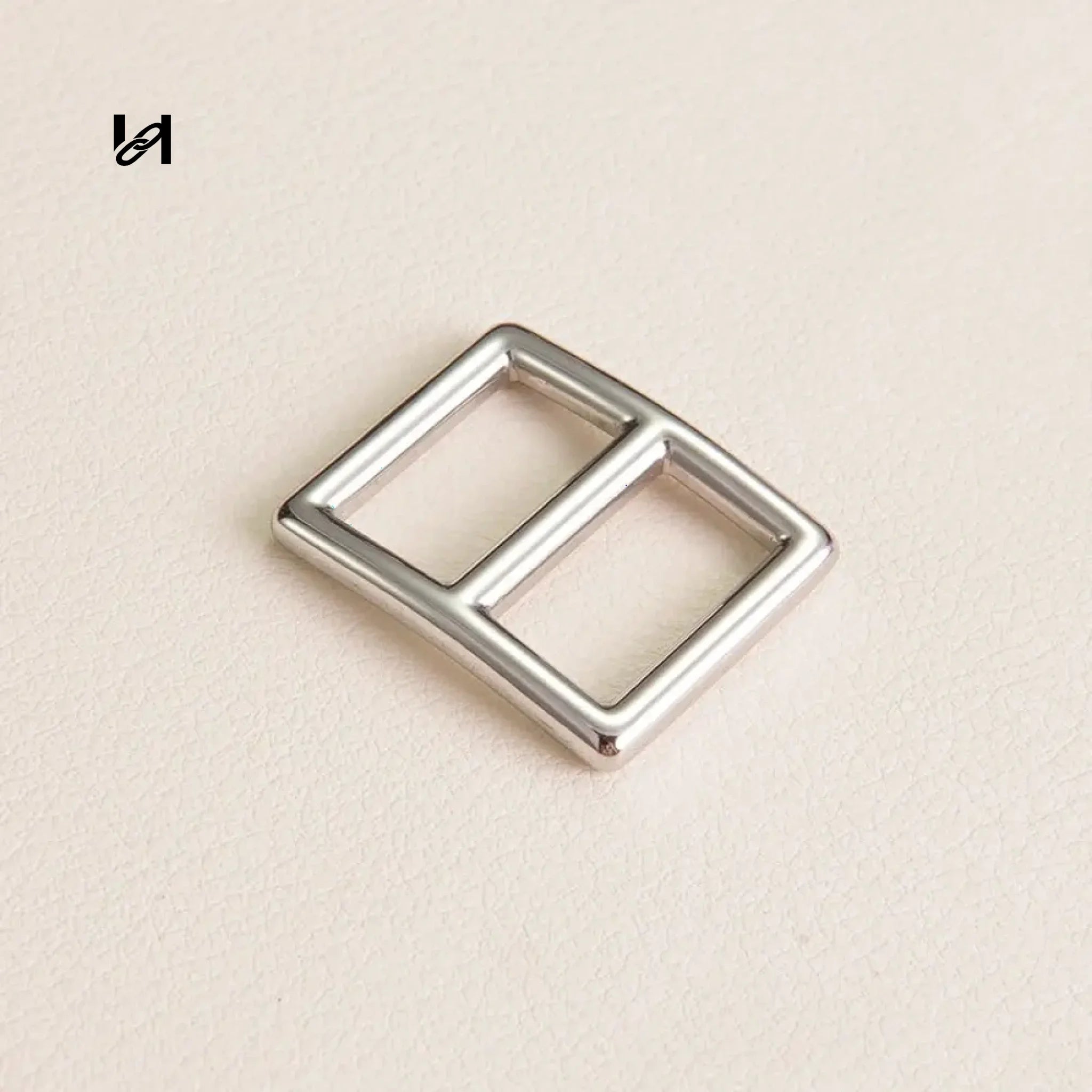 Stainless Steel Roller Buckle and Square ring - Roller buckle / Silver - hardware