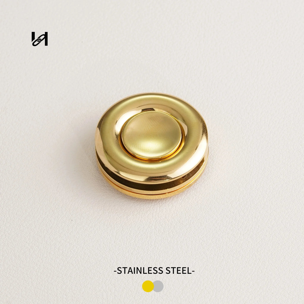 Stainless steel round snap lock - hardware