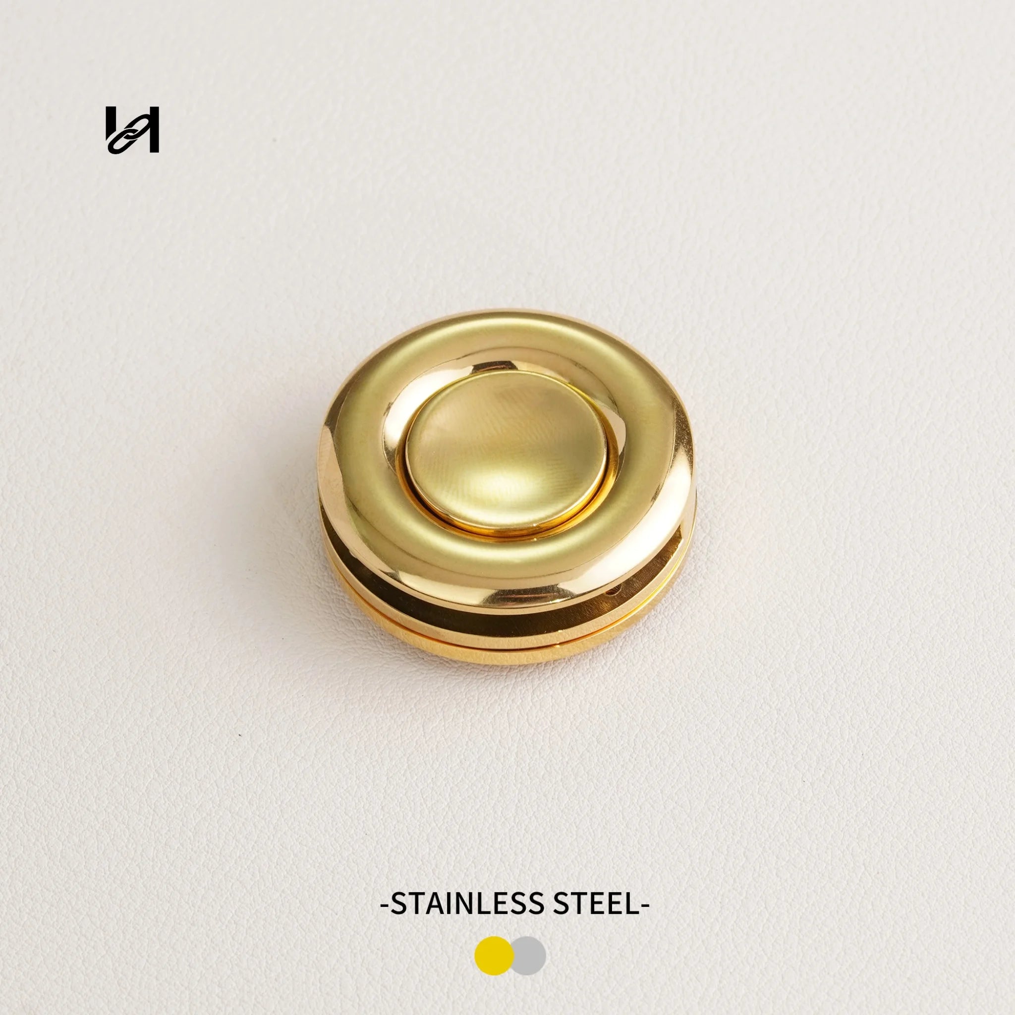 Stainless steel round snap lock - hardware