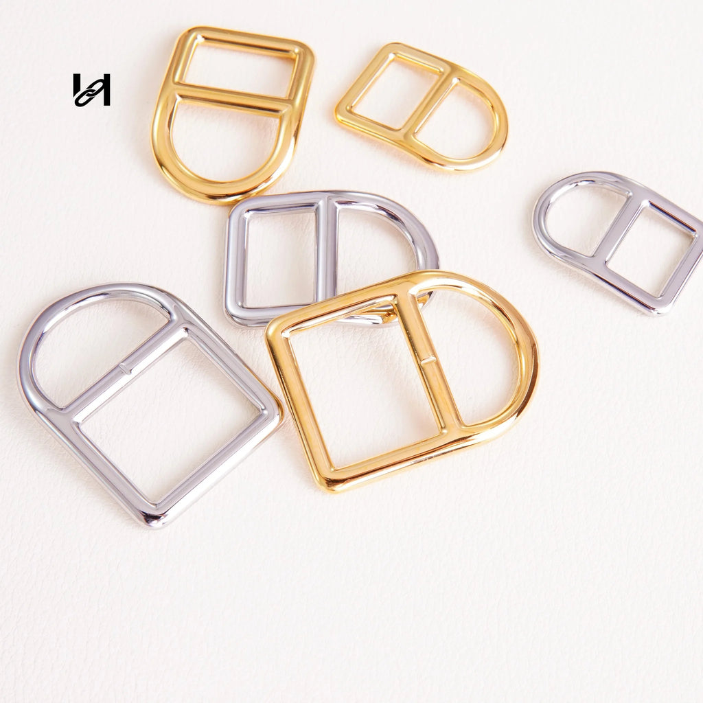 Stainless steel Square conjoined D shape ring - hardware