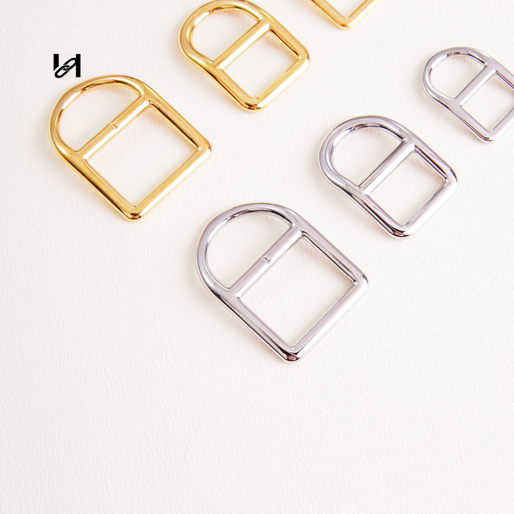 Stainless steel Square conjoined D shape ring - hardware