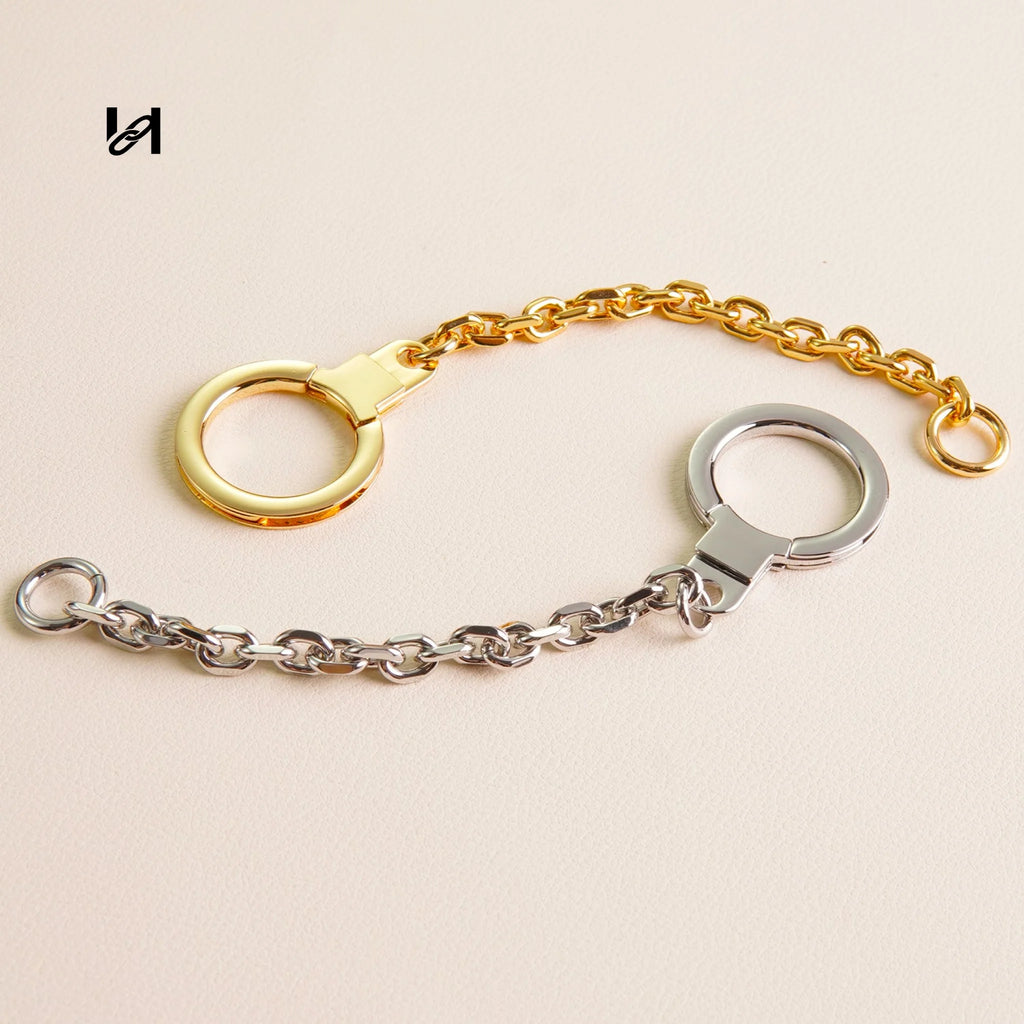 Stainless Steel Spring Keychain Chain - hardware