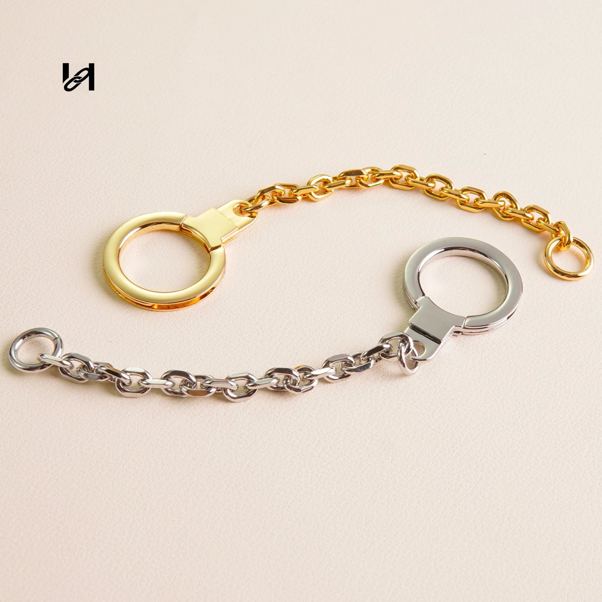 Stainless Steel Spring Keychain Chain - hardware