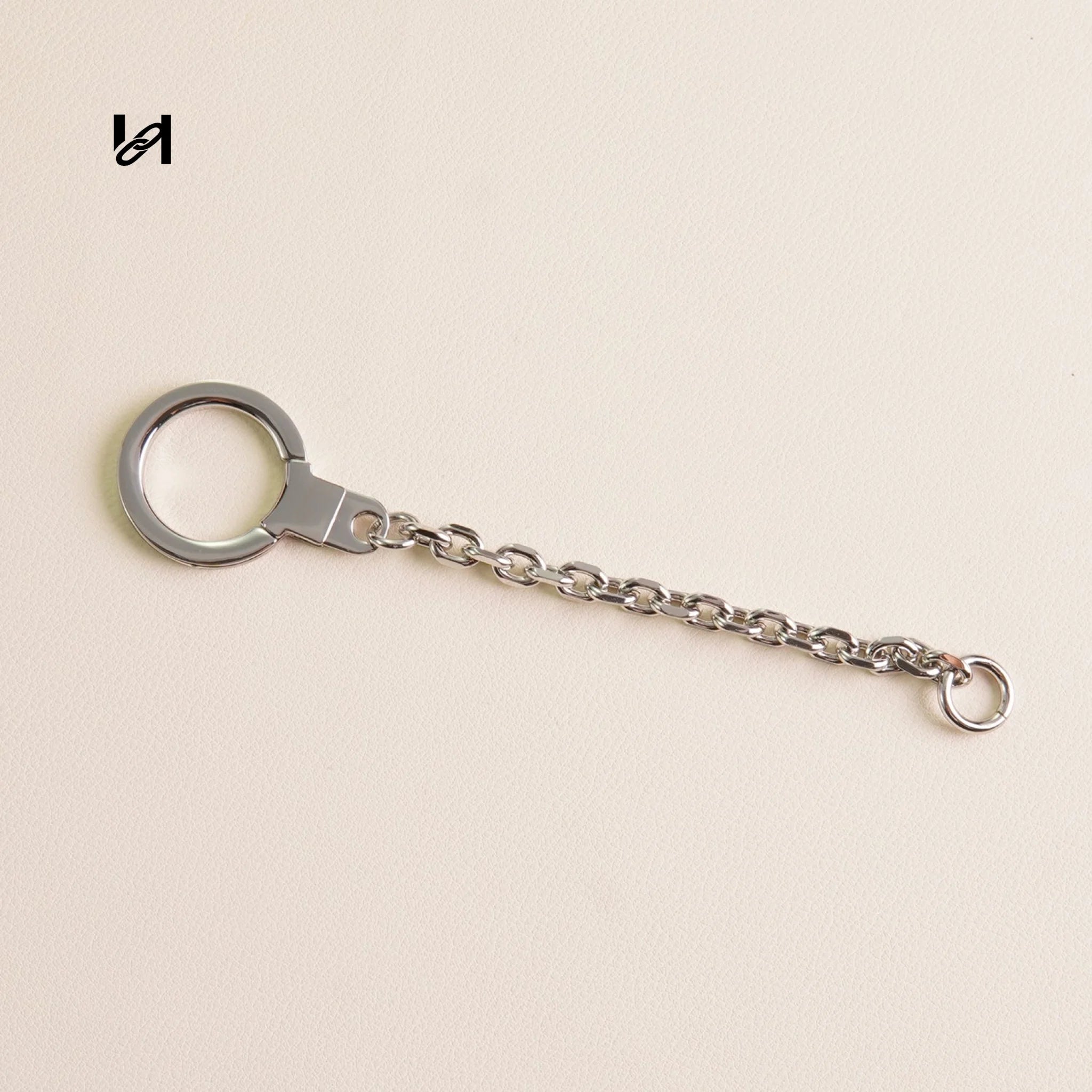 Stainless Steel Spring Keychain Chain - hardware