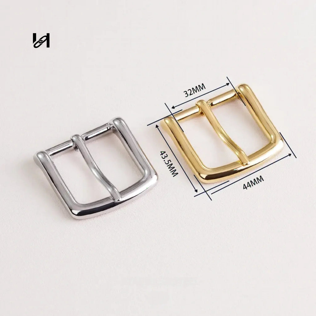 Stainless steel square-curve belt buckle - hardware