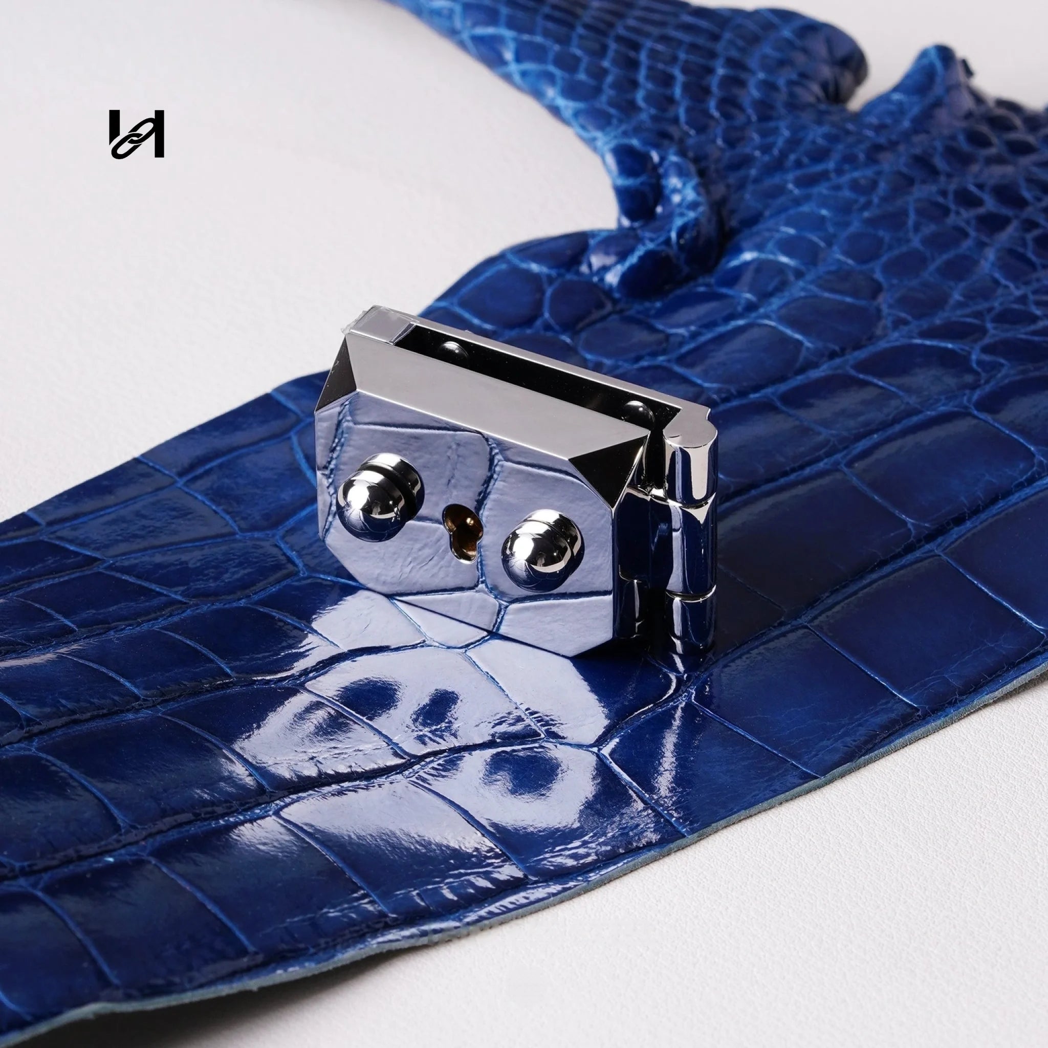 Stainless Steel Square Flip Lock Closure for Briefcases - hardware