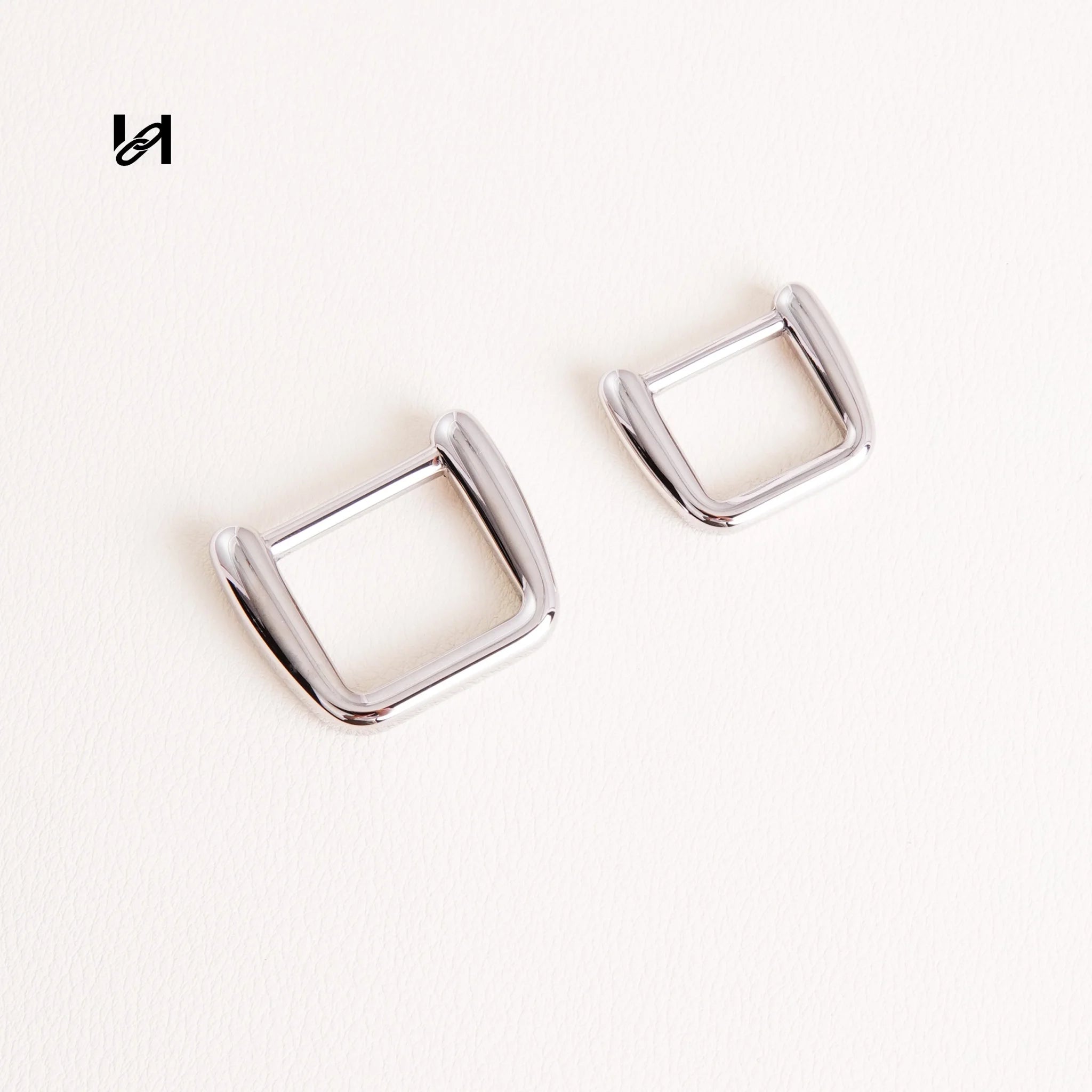Stainless Steel Square Ring for Briefcase & Bag Handle – 316L Gold & Silver Hardware 20mm / 16mm Inner Width