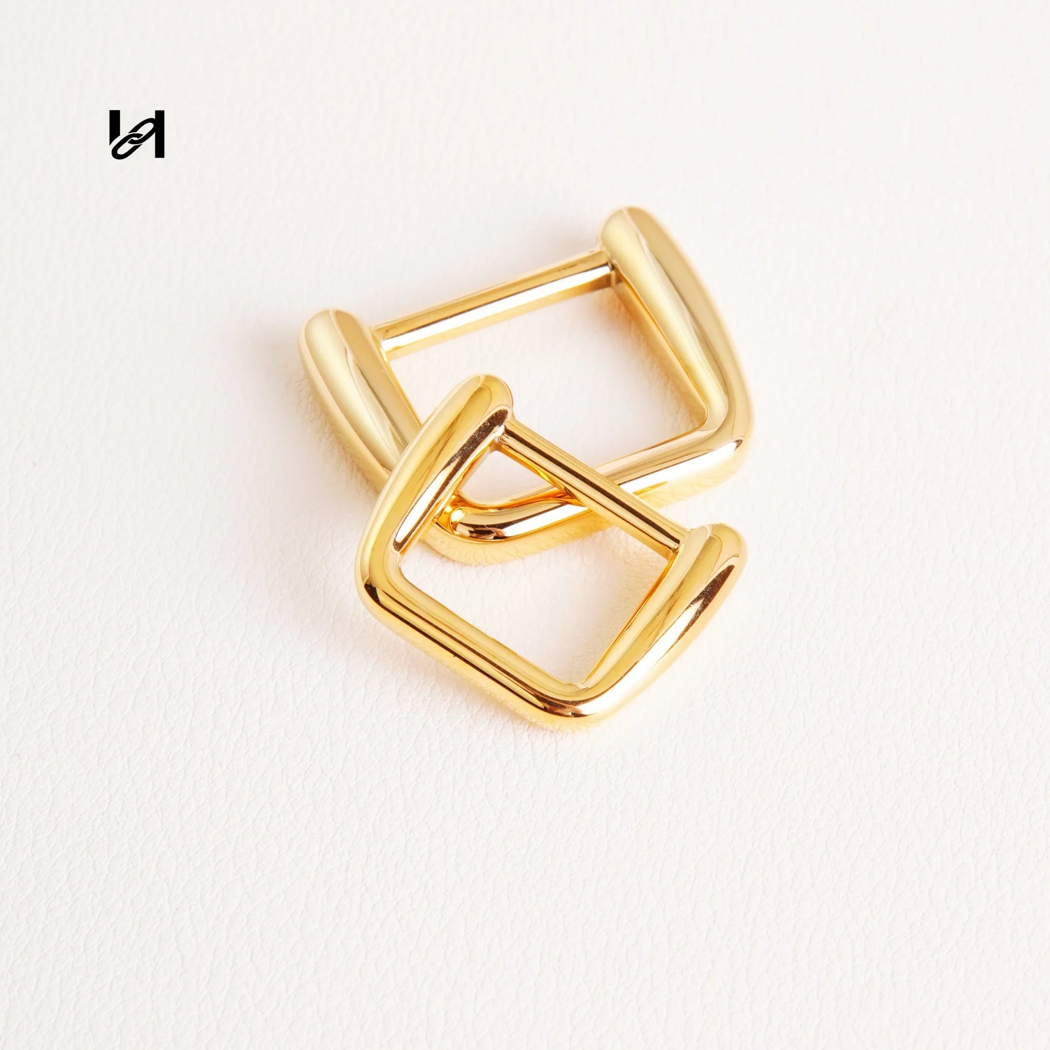 Stainless Steel Square Ring for Briefcase & Bag Handle – 316L Gold & Silver Hardware 20mm / 16mm Inner Width