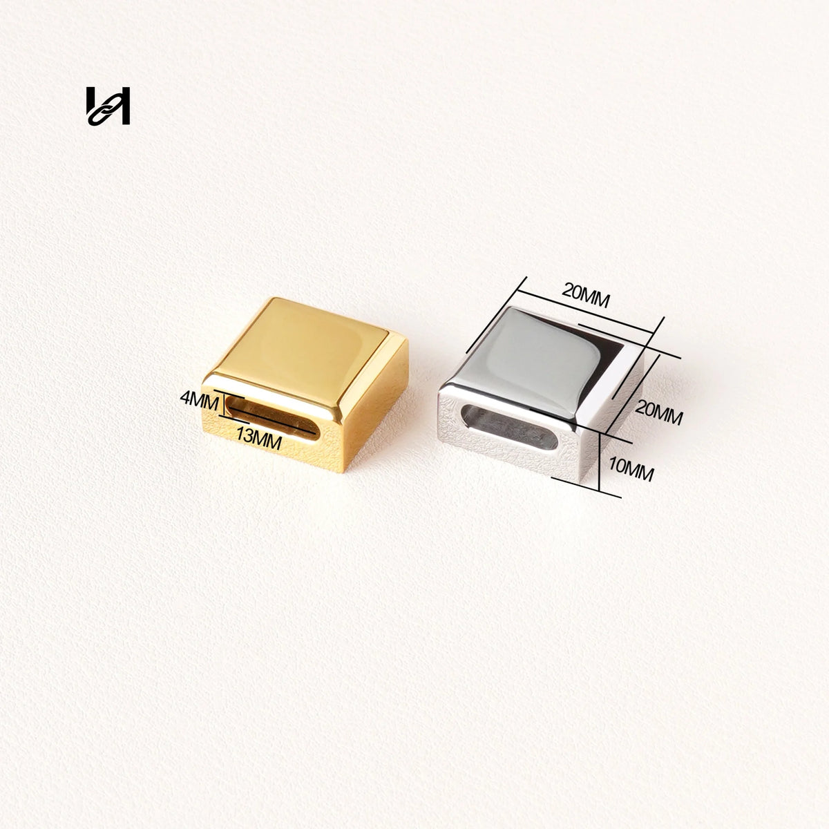 Stainless Steel Square Snap Lock