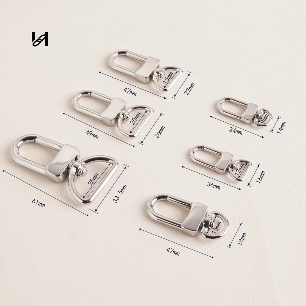 Stainless Steel Swivel Bolt Snap Hooks – Durable Hardware for Bags Leashes & Accessories - hardware