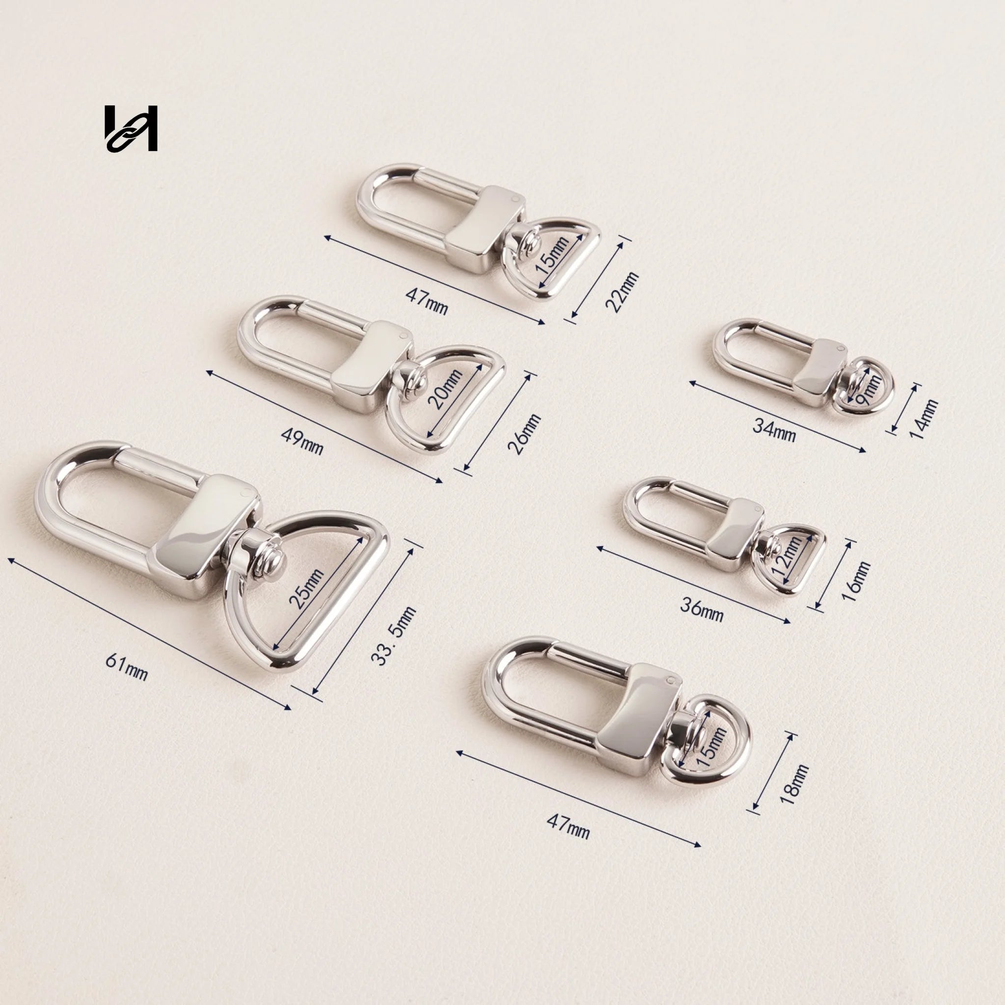 Stainless Steel Swivel Bolt Snap Hooks – Durable Hardware for Bags Leashes & Accessories - hardware