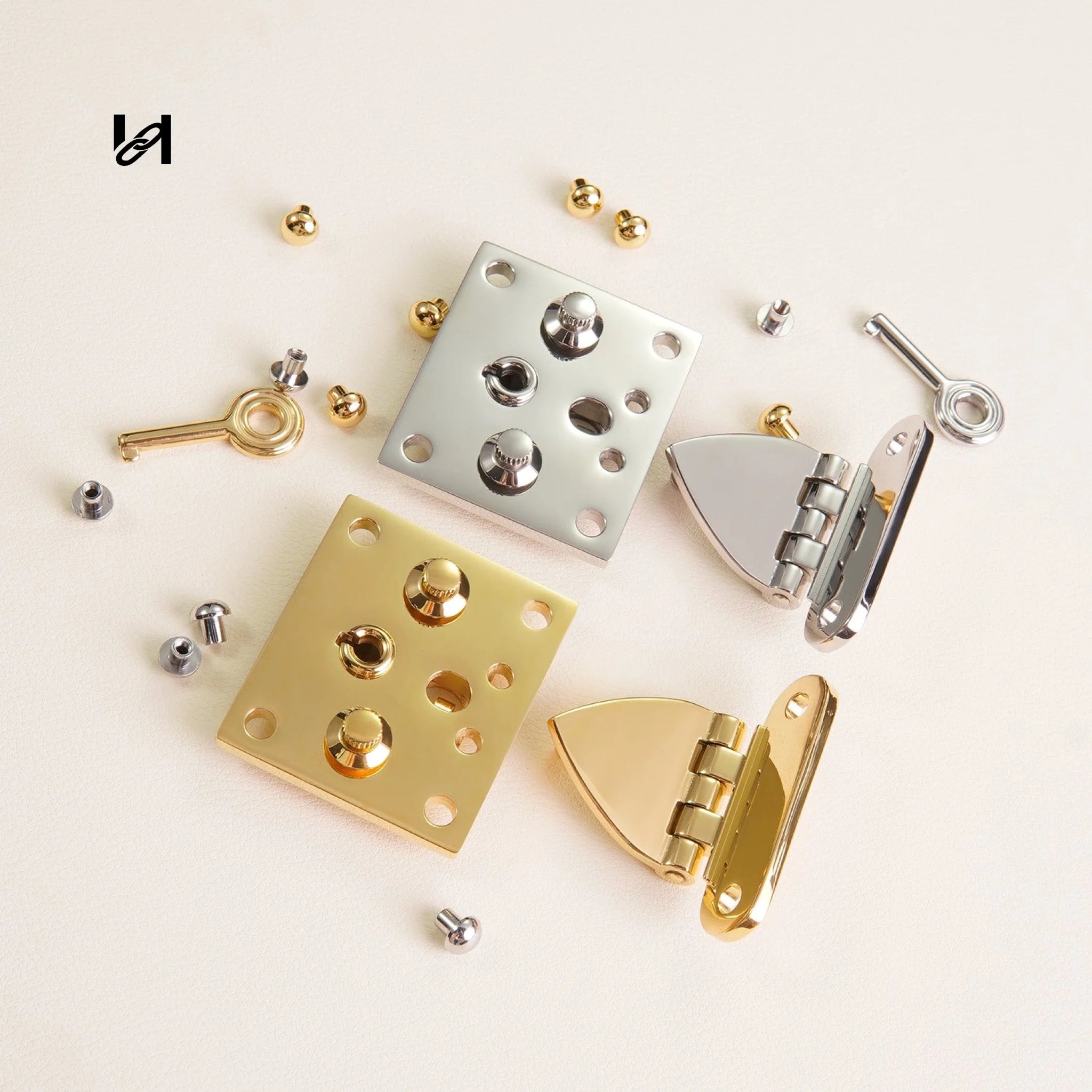Stainless Steel Trunk Hardware Kits - hardware