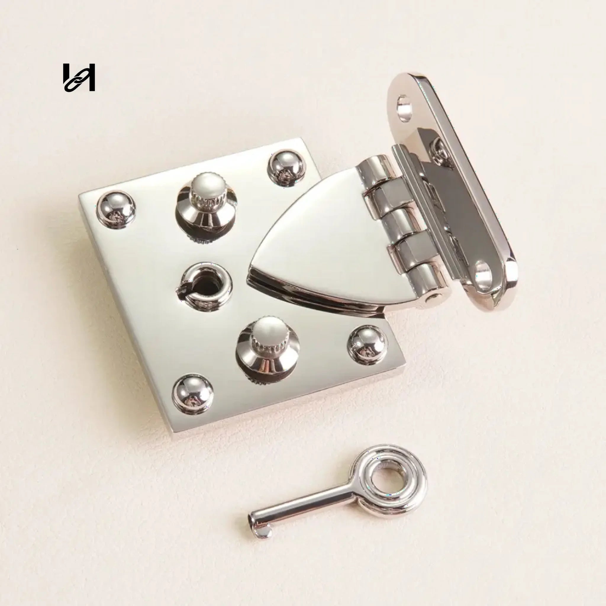 Key Lock for Trunk - Silver - hardware