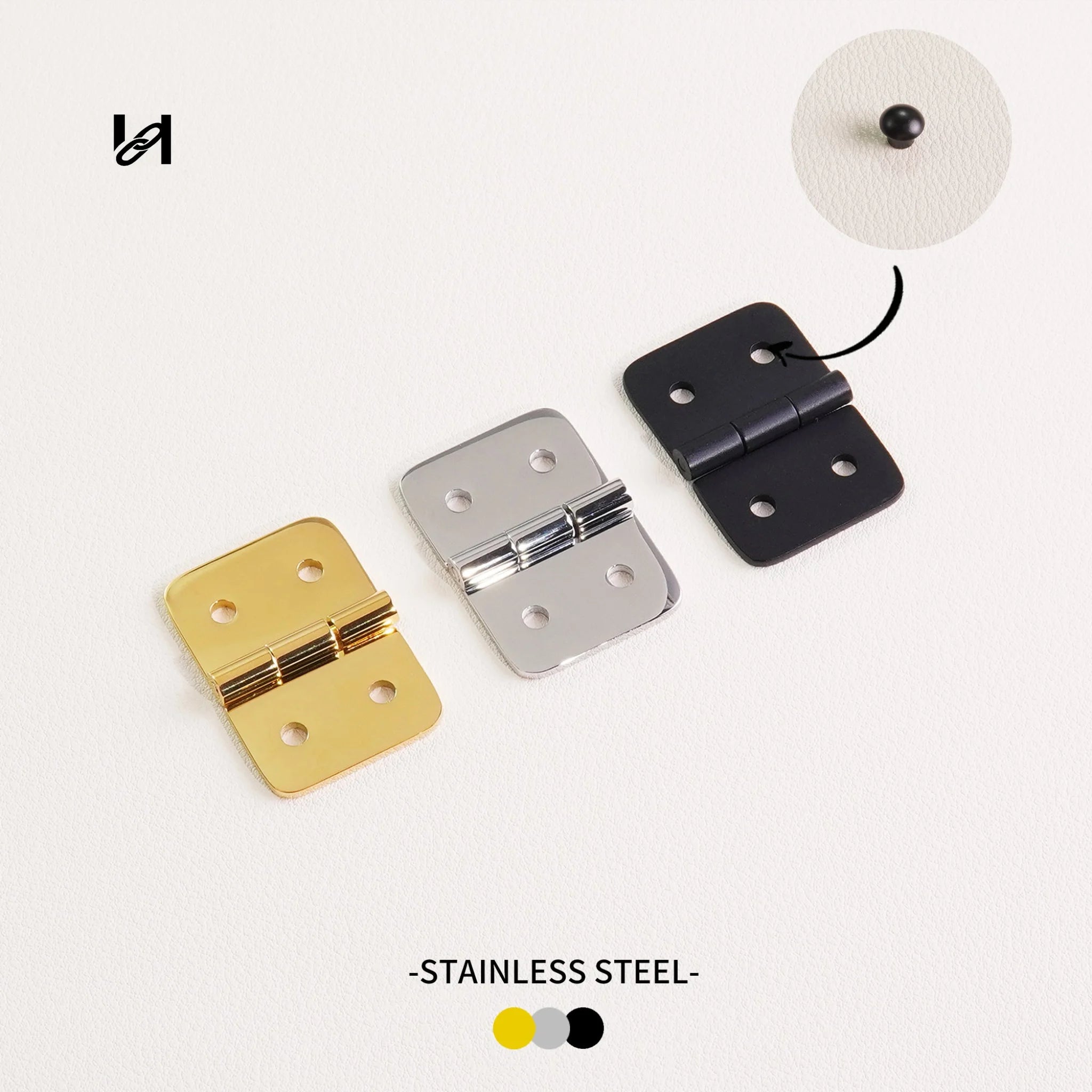 Stainless Steel Trunk Hinges - hardware