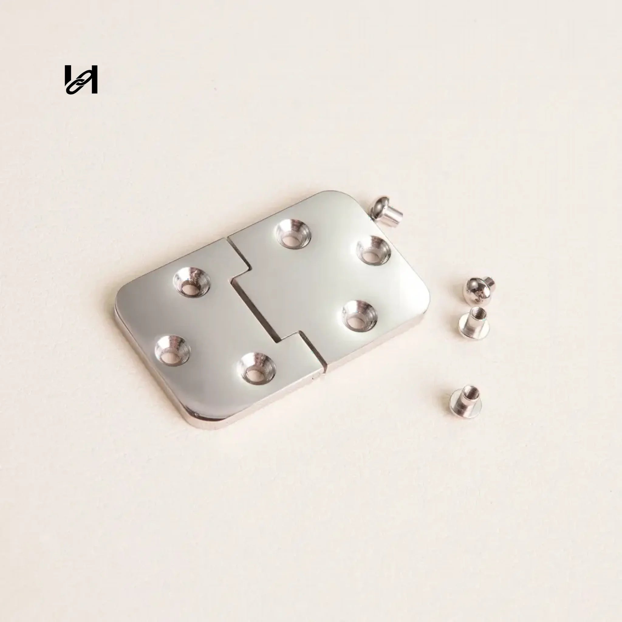 Stainless Steel Hinge for Trunk - Silver - hardware
