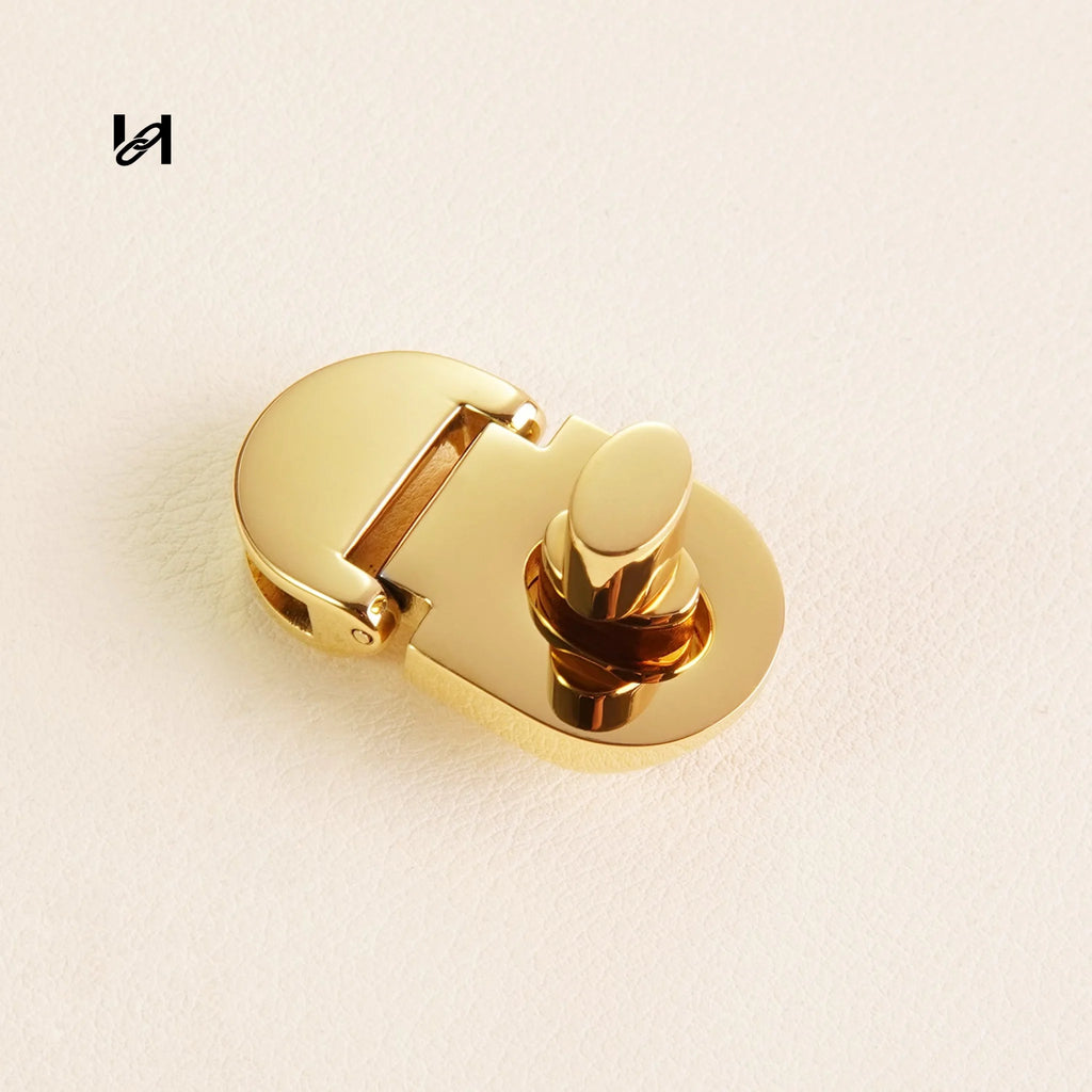 Stainless Steel Turn Locks for Leather Bags - hardware