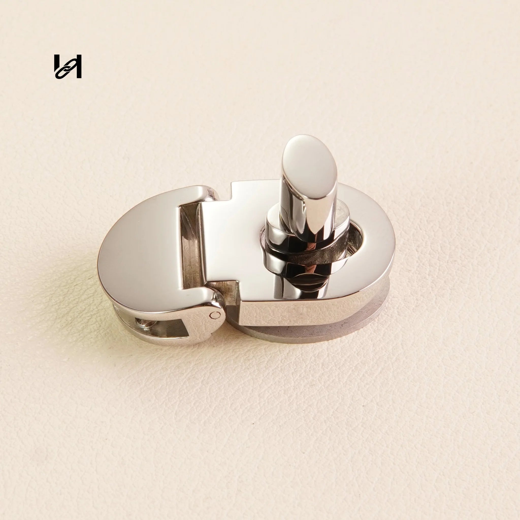 Stainless Steel Turn Locks for Leather Bags - hardware