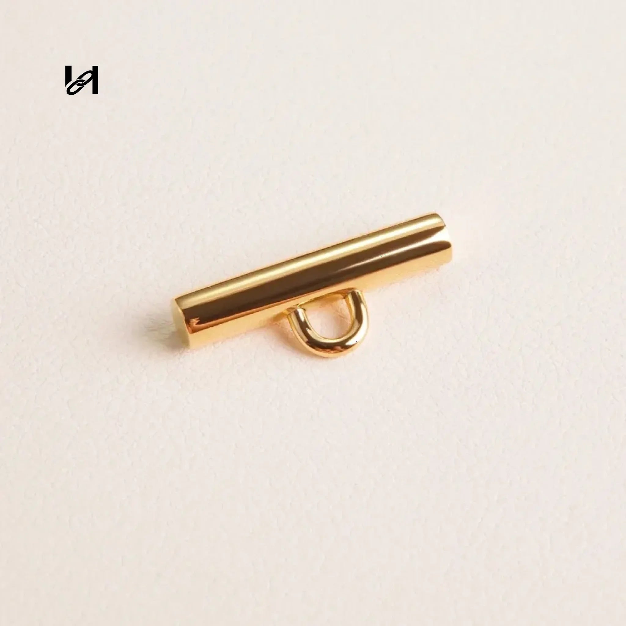 T shape connecting rod for bag - Gold - hardware