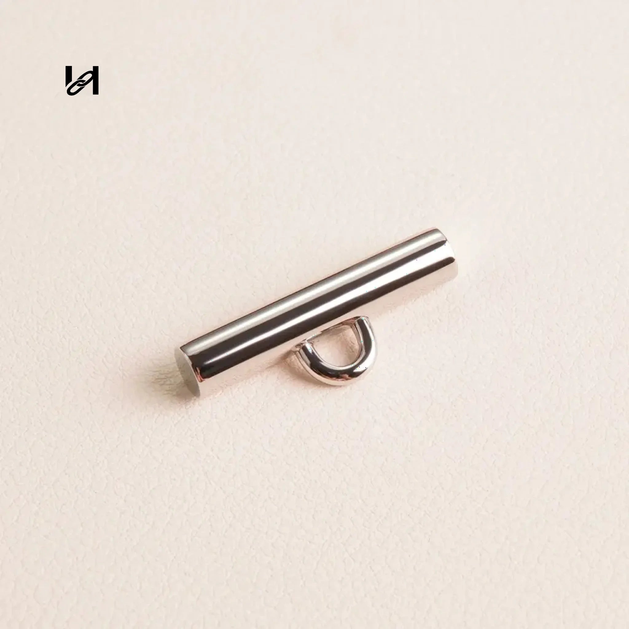 T shape connecting rod for bag - Silver - hardware