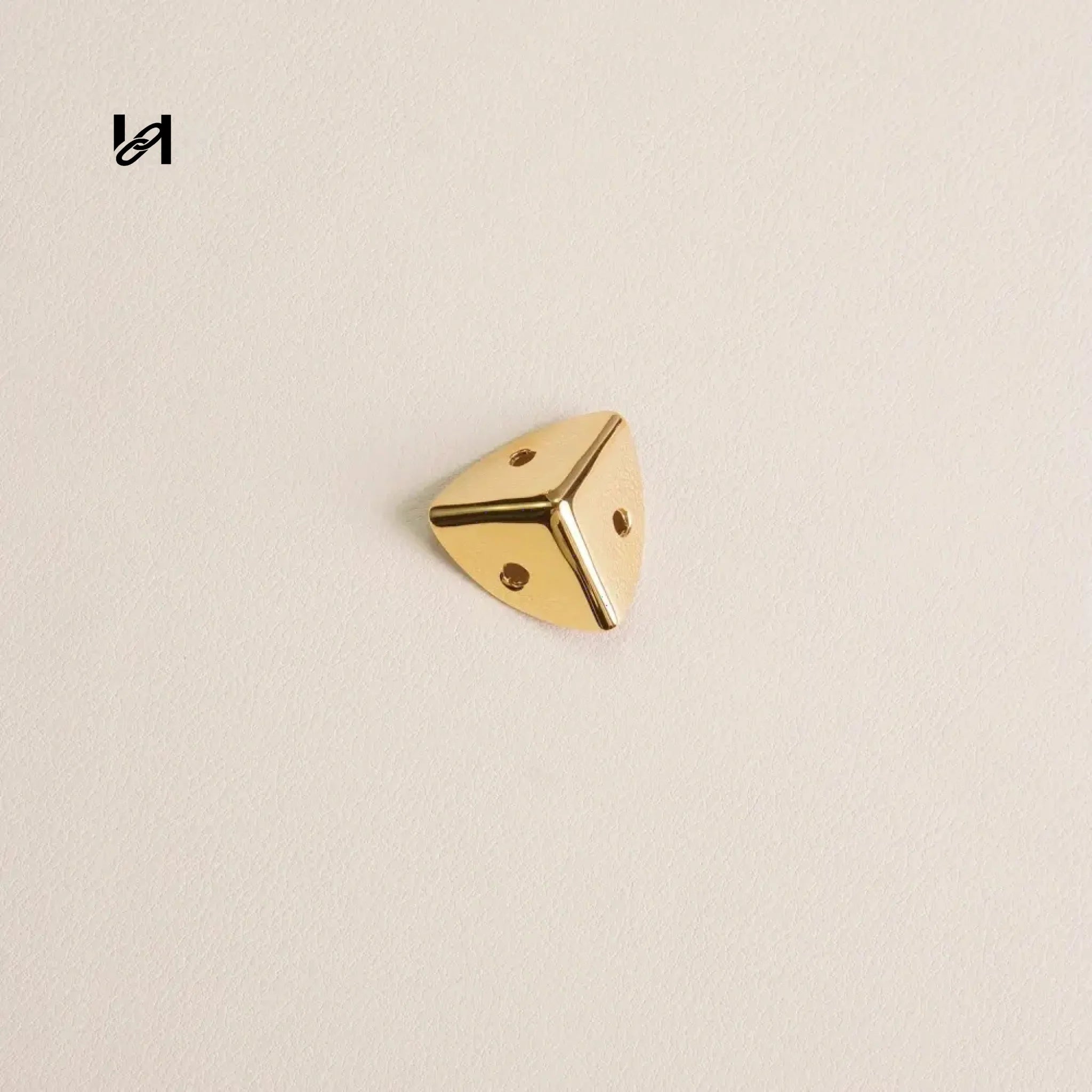 Corner for Trunk Case - Small /gold - hardware