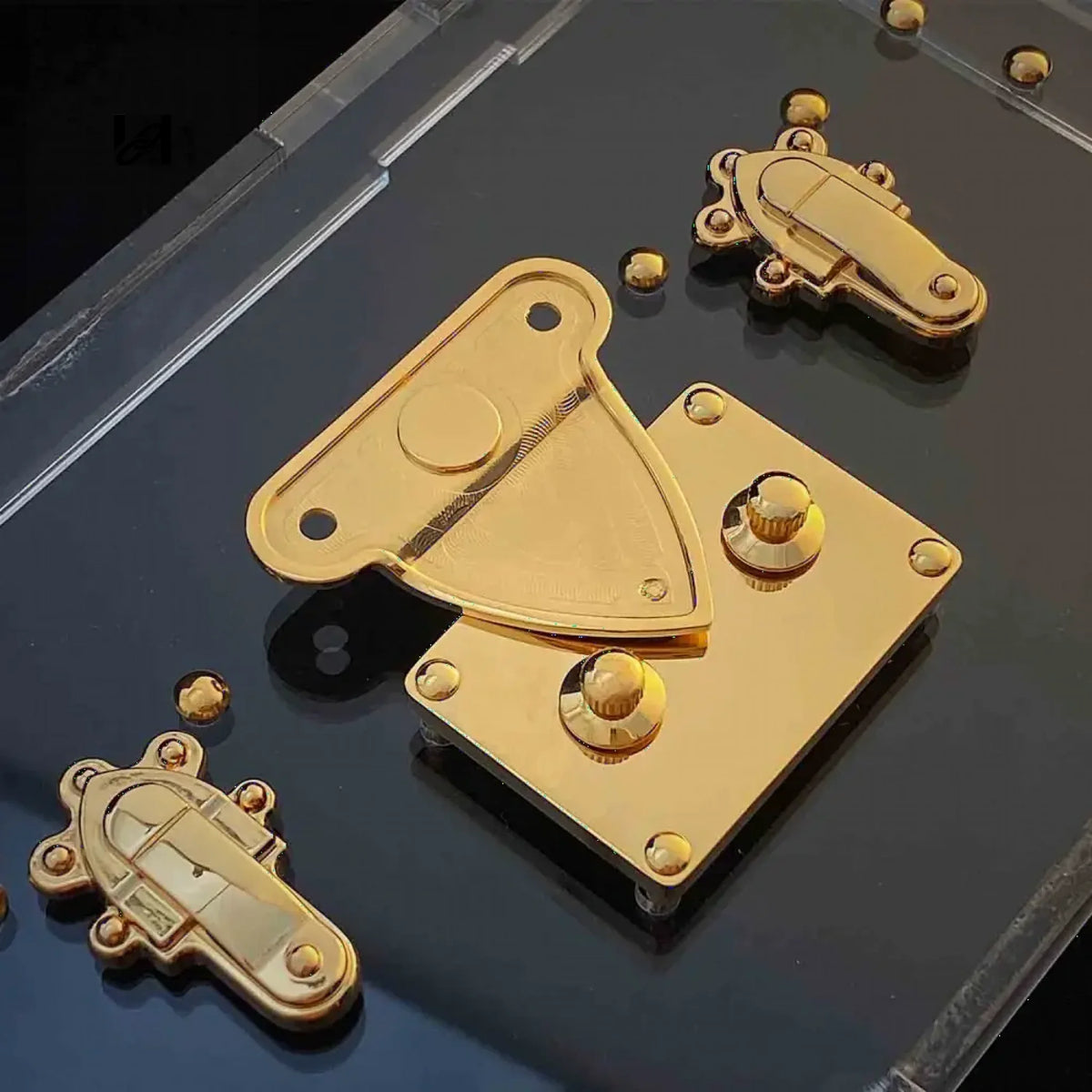 Case Hardware Componentds Trunk Hardware Kits – Stainless Steel Components for Cases & Luggage ...