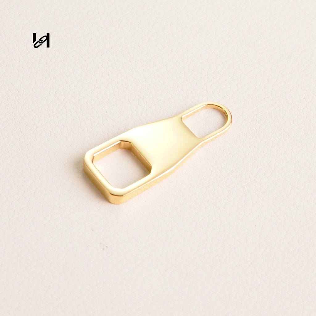 Winebottle shape stainless steel zipper puller - hardware