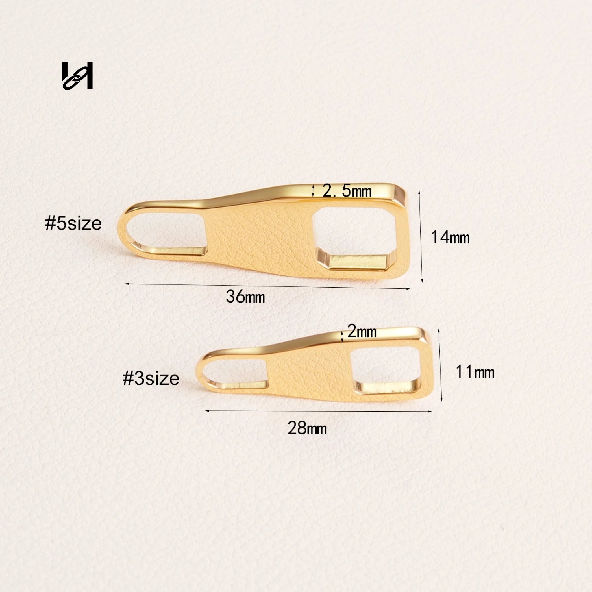 Winebottle shape stainless steel zipper puller - hardware