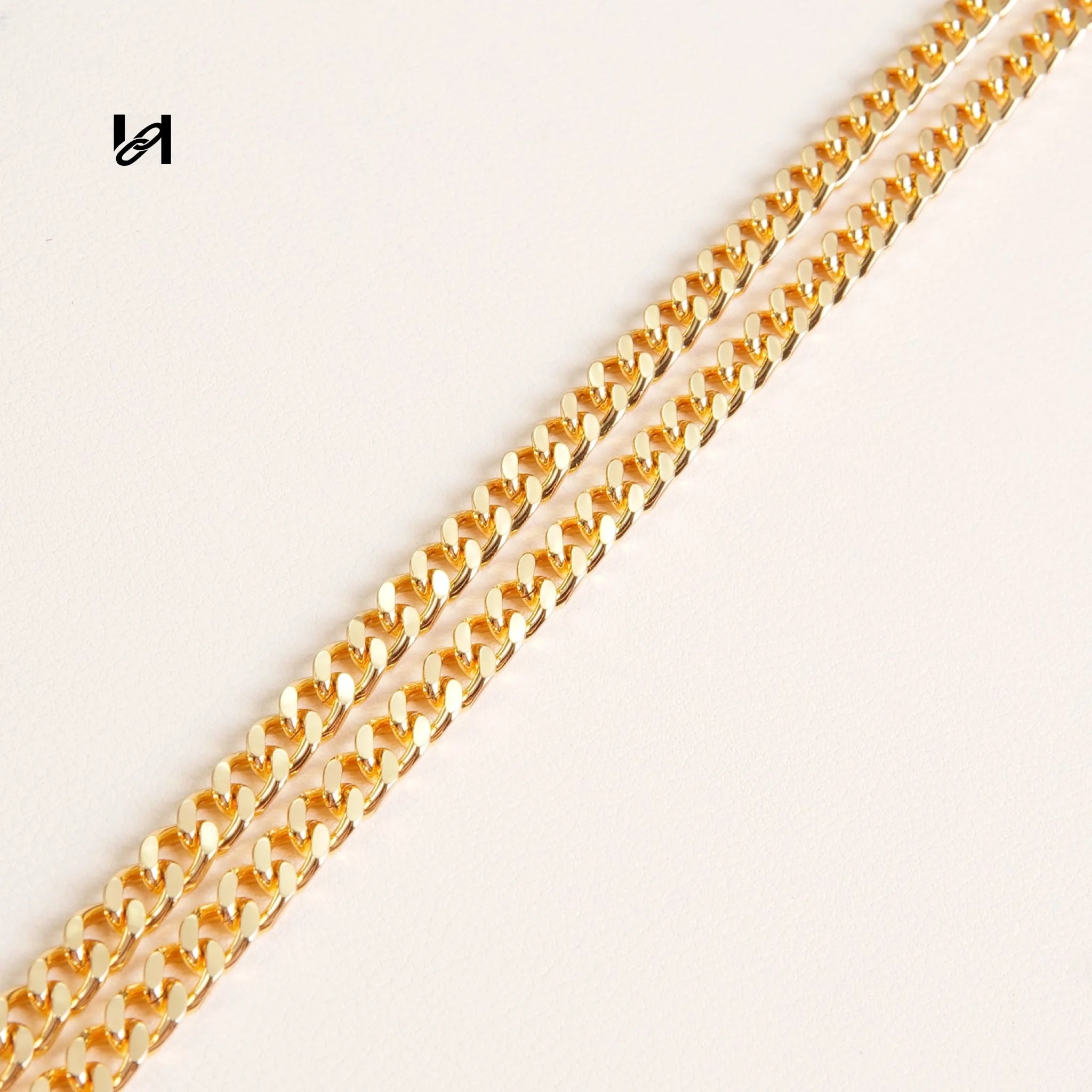Y 6mm Chain for Bag - Chain Only / Gold - hardware