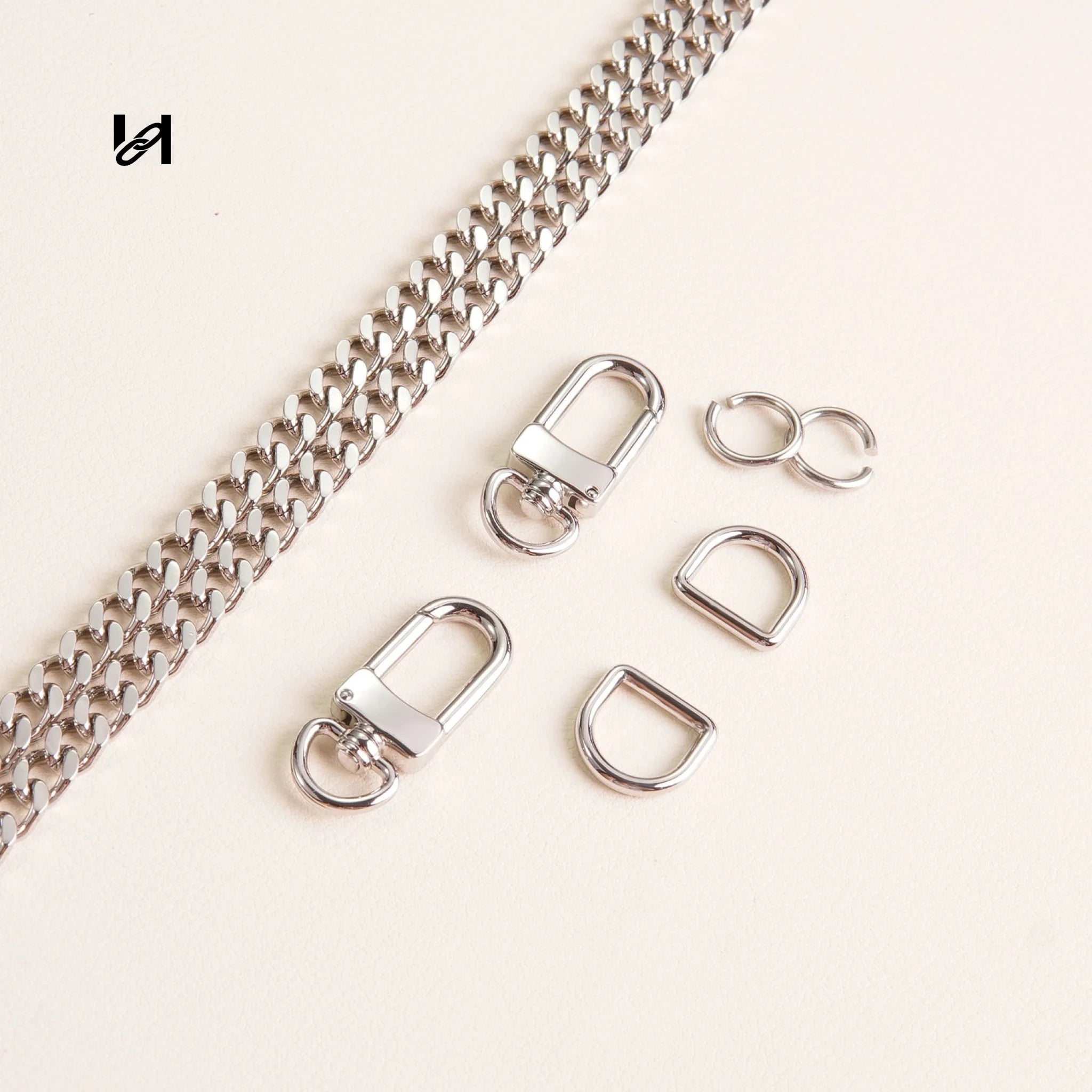 Y 6mm Chain for Bag - Chain Set / Silver - hardware