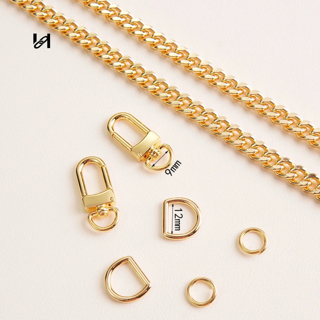 Y8mm Chain - Chain Set / Gold - hardware