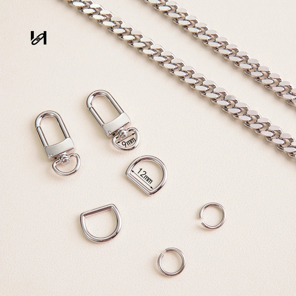 Y8mm Chain - Chain Set / Silver - hardware