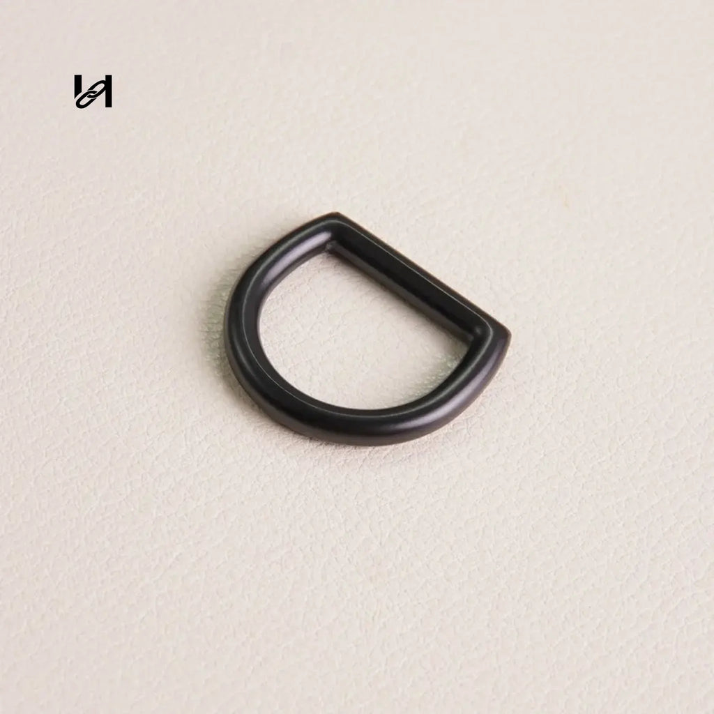 Zinc Alloy D-Buckle - 10.5mm-1pcs / Black