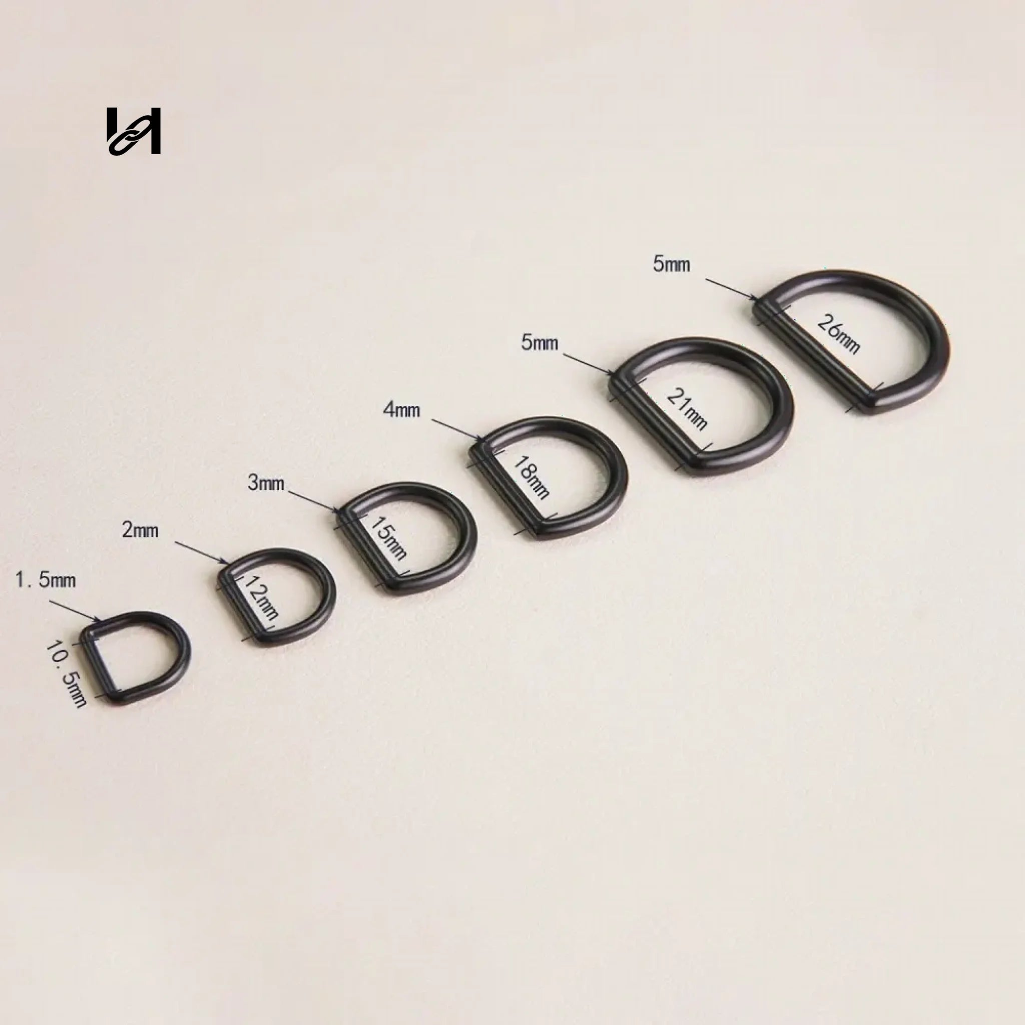Zinc Alloy D-Buckle