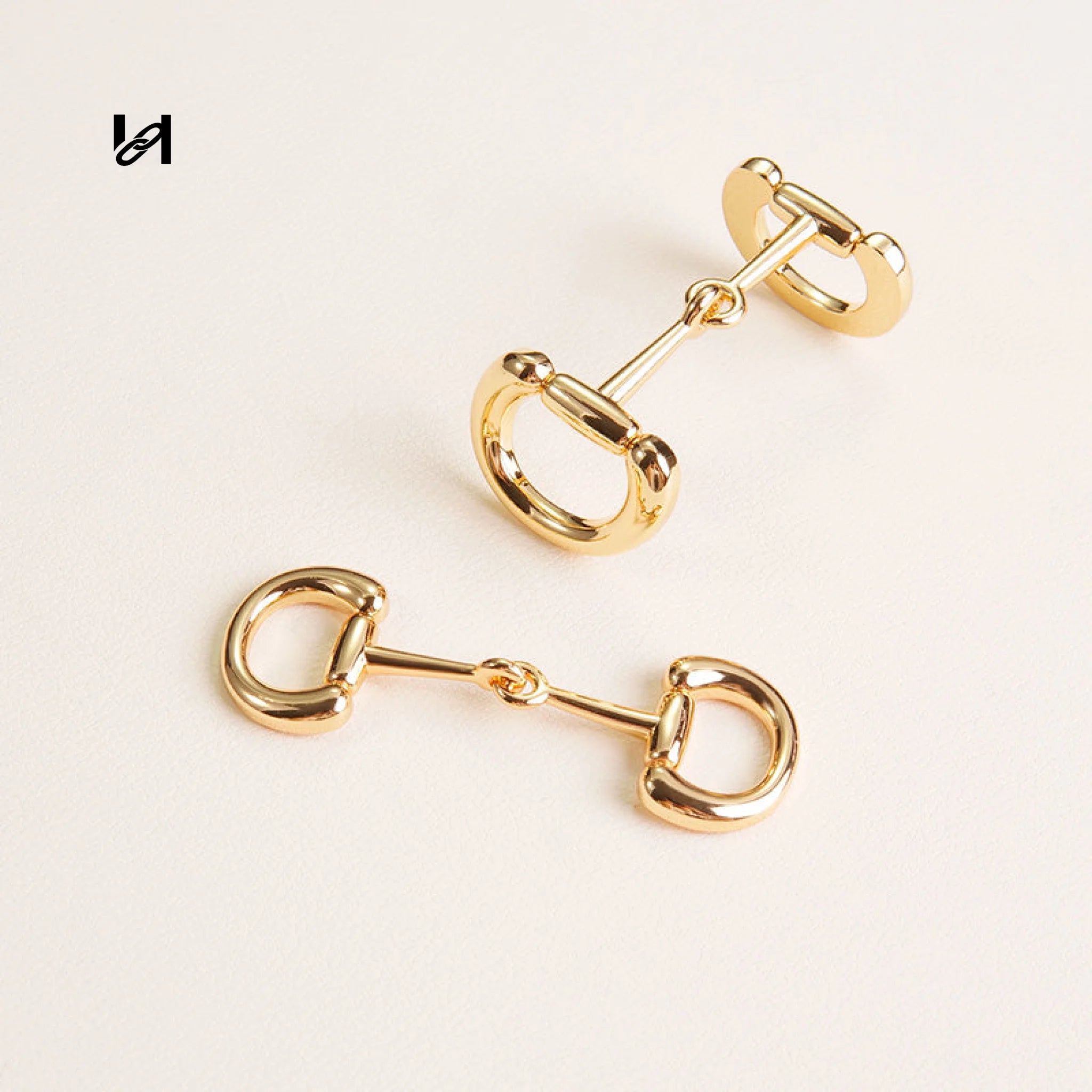 Zinc Alloy Horsebit Lock Closures for Bags - hardware