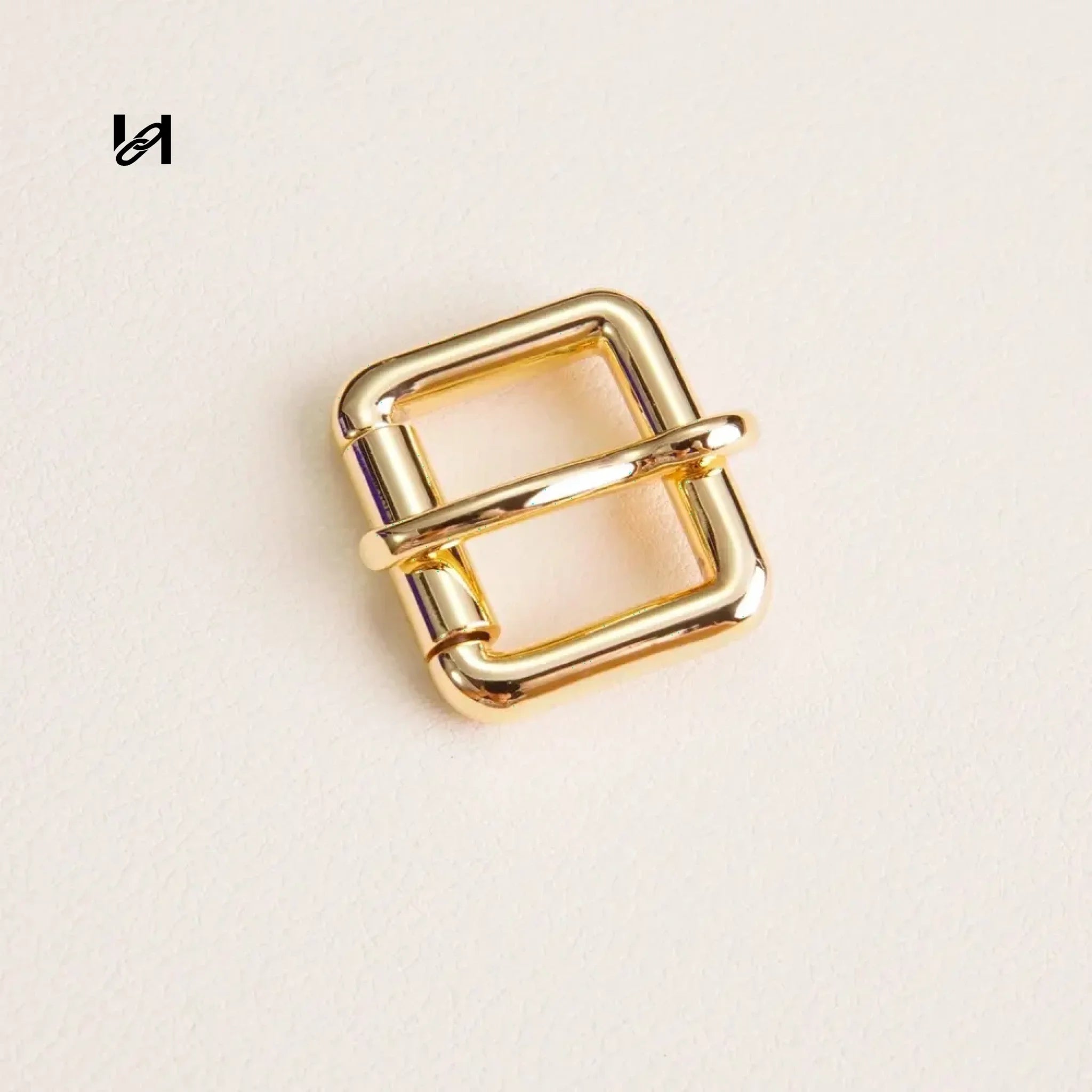 Zinc Alloy Roller Buckle - 10m / gold
