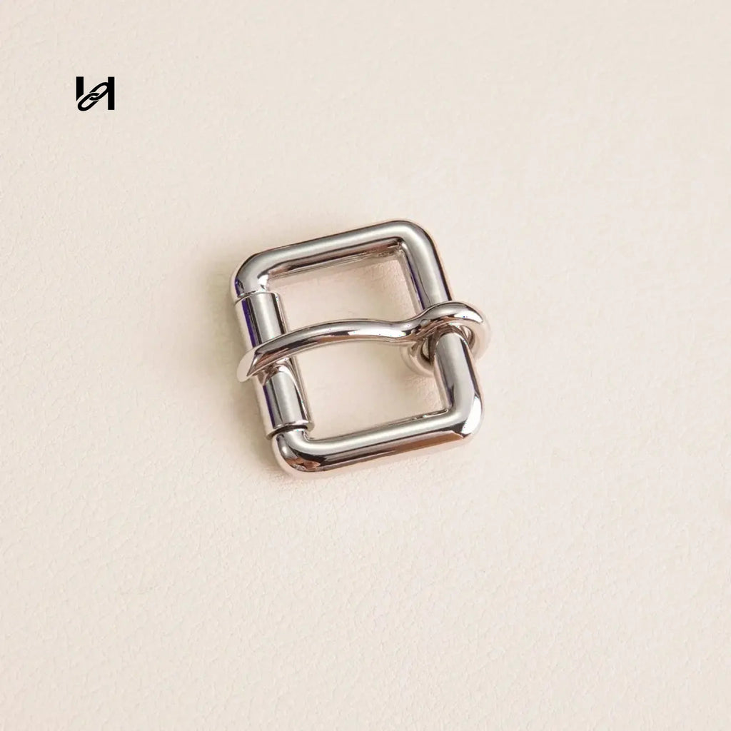 Zinc Alloy Roller Buckle - 10m / silver