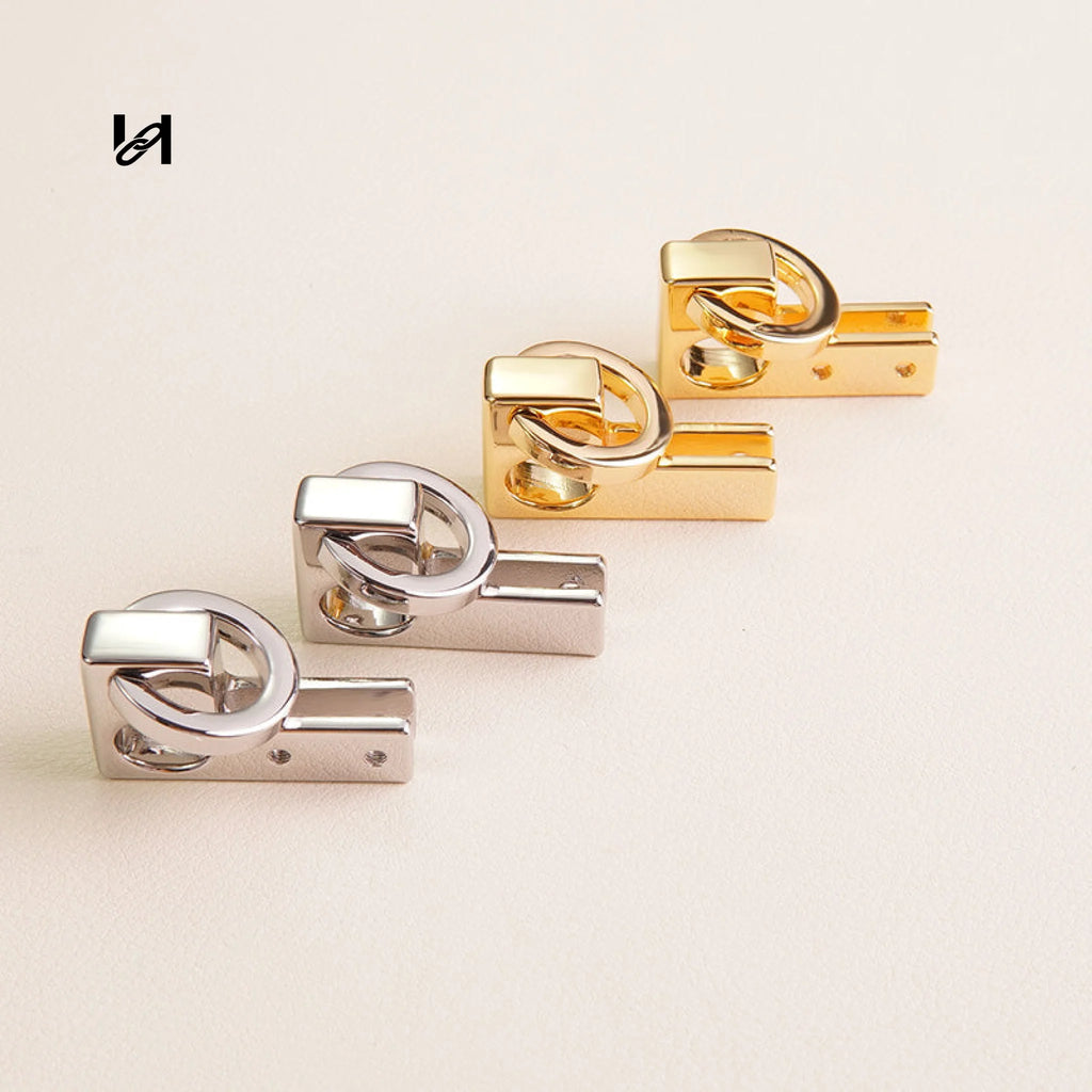 Zinc Alloy Side Handle Holder Connectors (Pair) - hardware