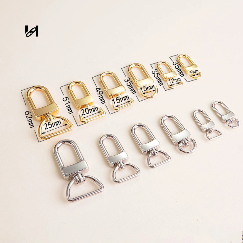 Zinc Alloy Spring Snap Hooks for Shoulder Straps - hardware