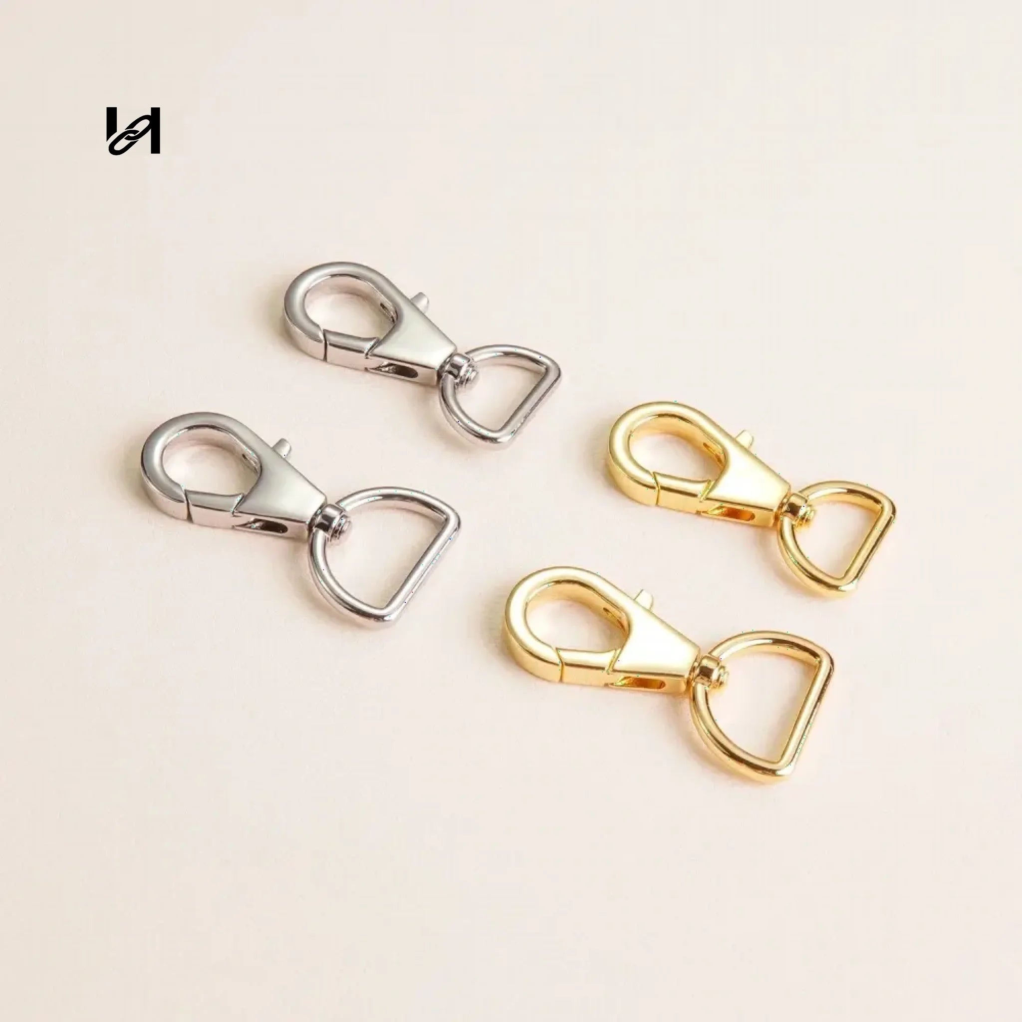 Zinc alloy swivel bolt snap for bag - hardware