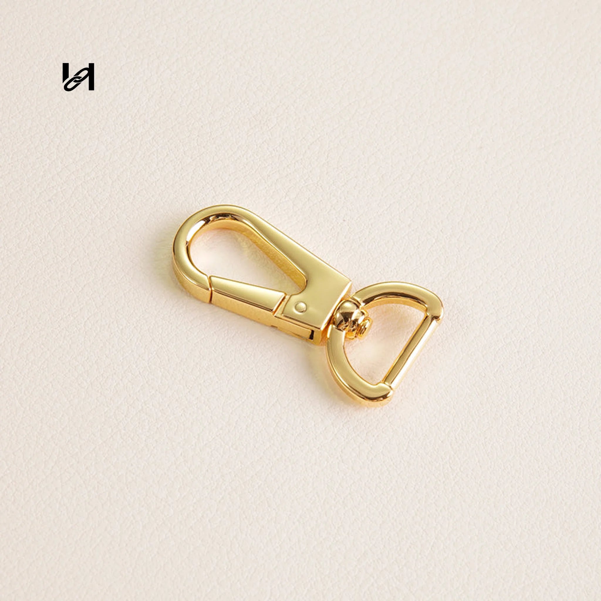 Zinc Alloy Swivel Hooks for Shoulder Straps - 10mm-1pcs / Gold - hardware