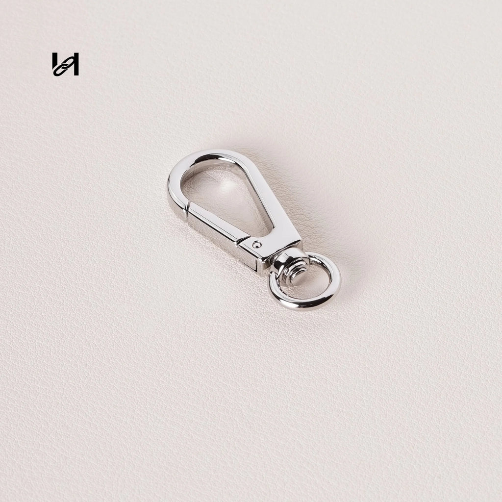 Zinc Alloy Swivel Hooks for Shoulder Straps - 8.5mm-1pcs / Silver - hardware