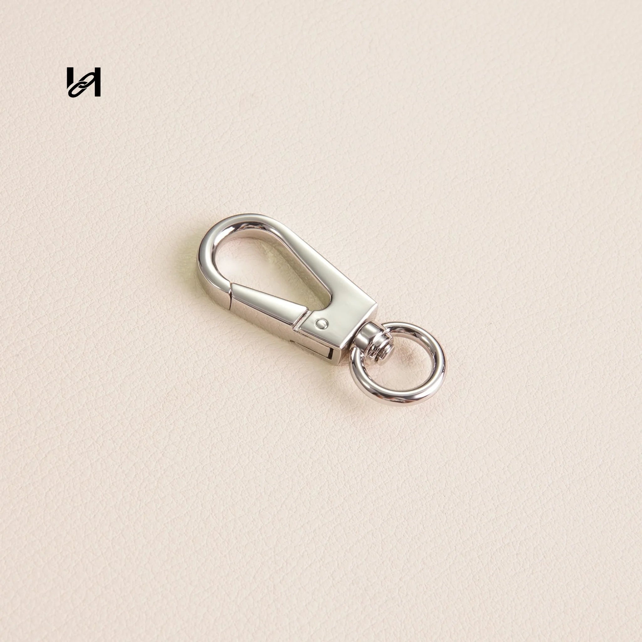 Zinc Alloy Swivel Hooks for Shoulder Straps - 9mm-1pcs / Silver - hardware