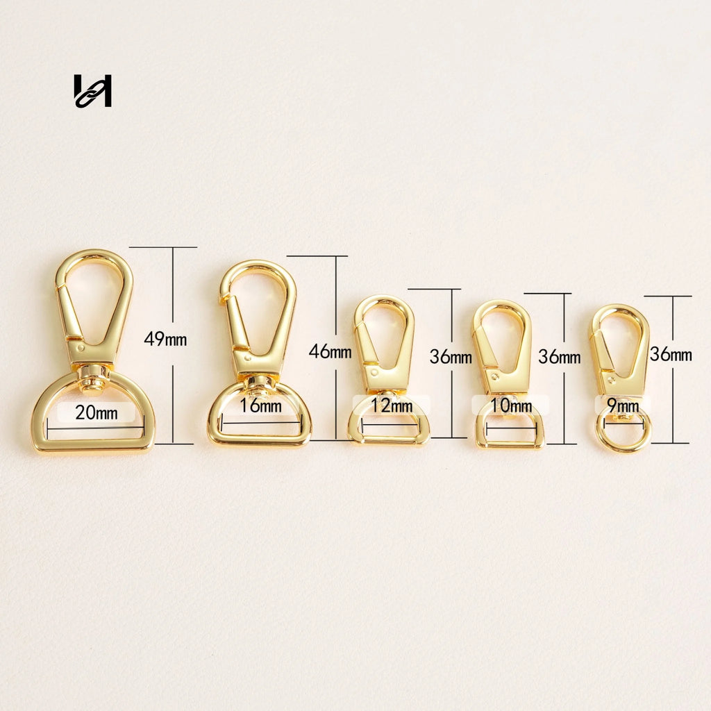 Zinc Alloy Swivel Hooks for Shoulder Straps - hardware